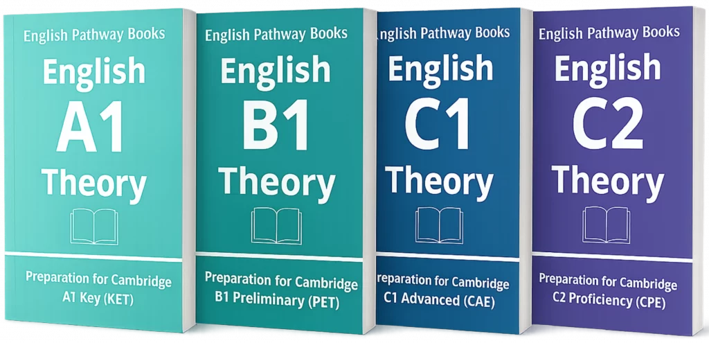 Libros de inglés por niveles A1, B1, C1 y C2 de la colección English Pathway Books