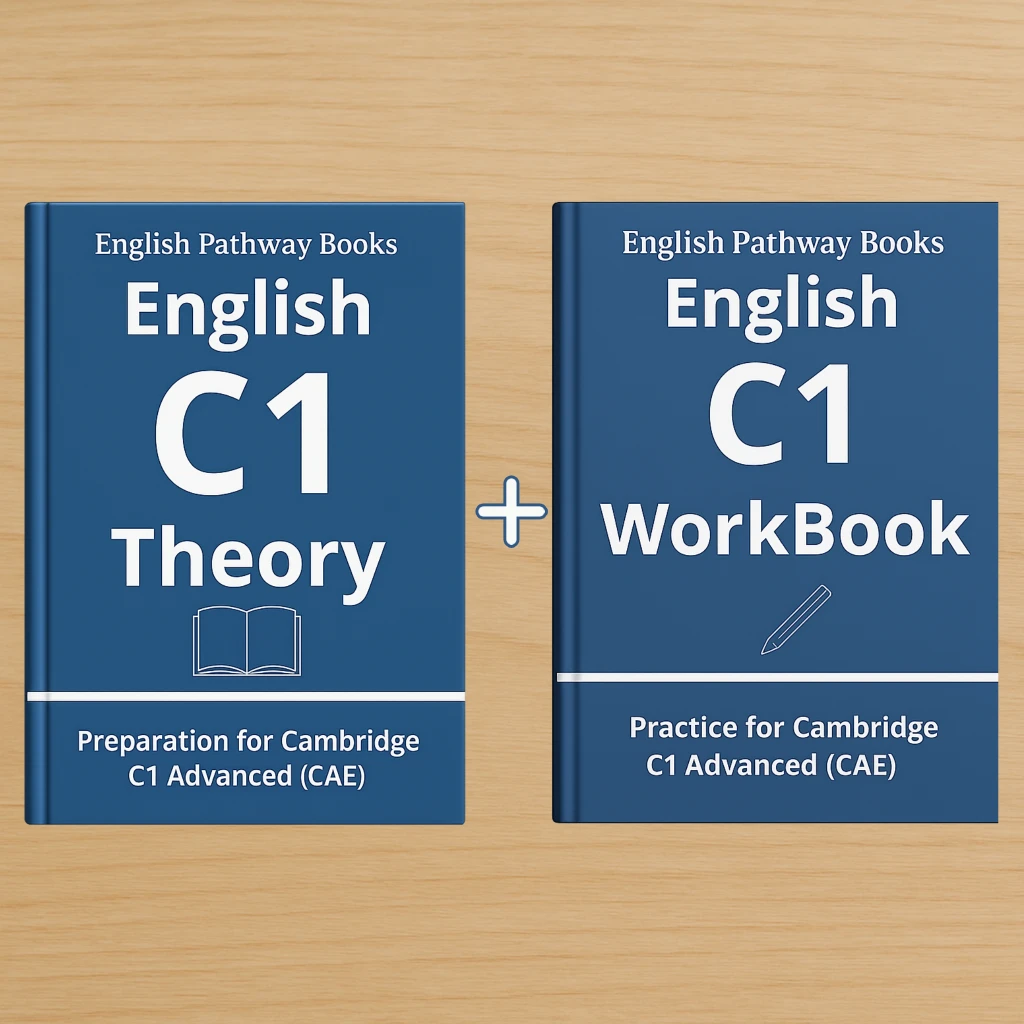 Pack C1 de teoría y workbook para preparar Cambridge C1 Advanced